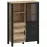 Vitrin 2d3s Derby C Light + Black