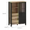Vitrin 2d3s Derby C Light + Black,2
