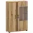 Vitrin 2d3s Kendal C Light + Black