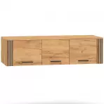 Szekrény Urso 11 3d Tölgy Craft aranysárga/fekete