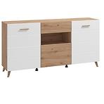 Komód Bretagna Artisan/Fehér 11012052
