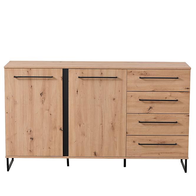 Komód Sardinia Artisan/Fekete 11008230,4