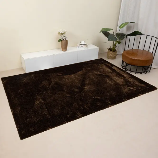 Szőnyeg Shaggy Microfiber RS-BSR 0,6/1,0 barna,3