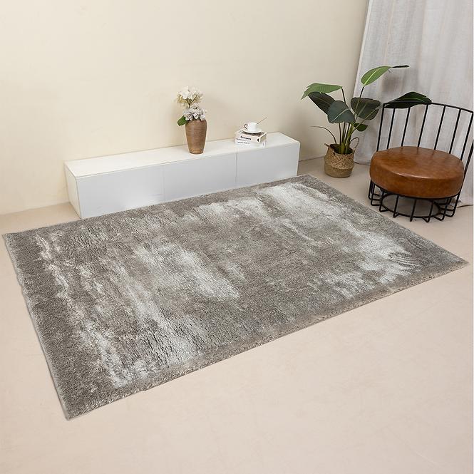 Szőnyeg Shaggy Microfiber RS-BSR 0,6/1,0 ezüst