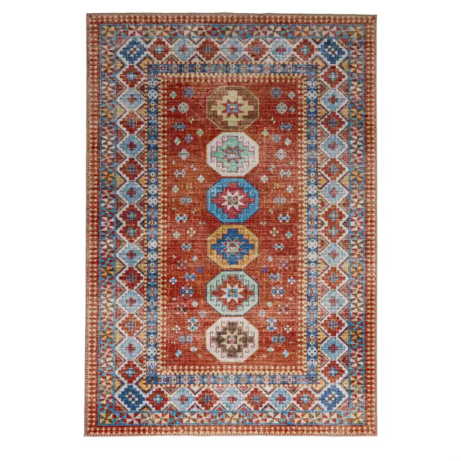 Szőnyeg Chenile Print Rug 0,8/1,5 RS2549PT-3 piros