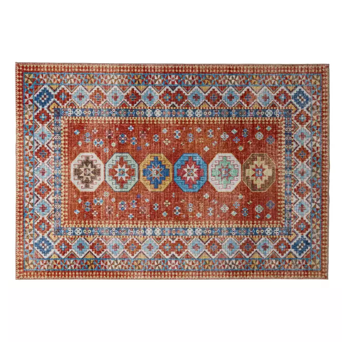 Szőnyeg Chenile Print Rug 0,8/1,5 RS2549PT-3 piros