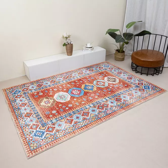 Szőnyeg Chenile Print Rug 0,8/1,5 RS2549PT-3 piros