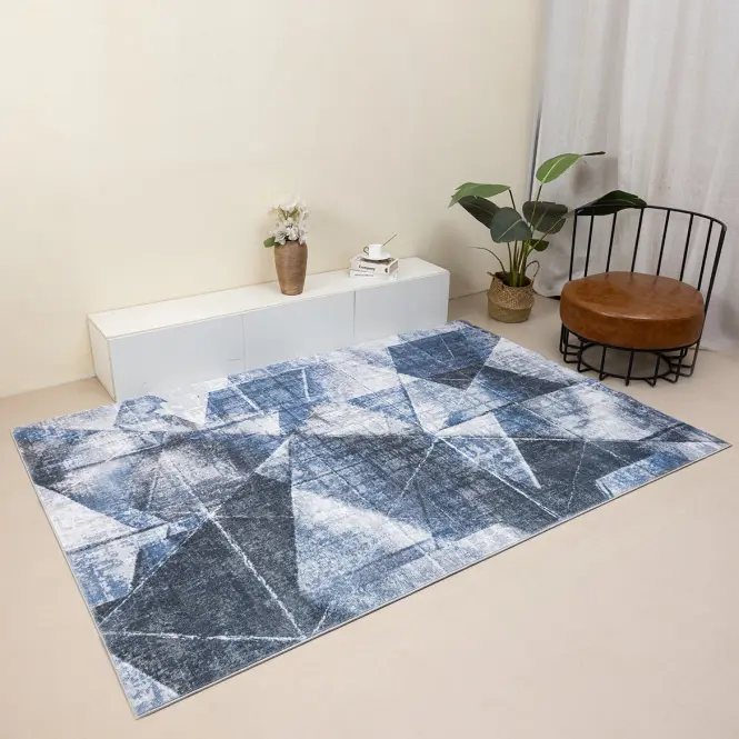 Szőnyeg Chenile Print Rug 0,8/1,5 RS2447PT-1 kék