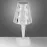 Asztali lámpa CRISTAL DIAMOND LB1