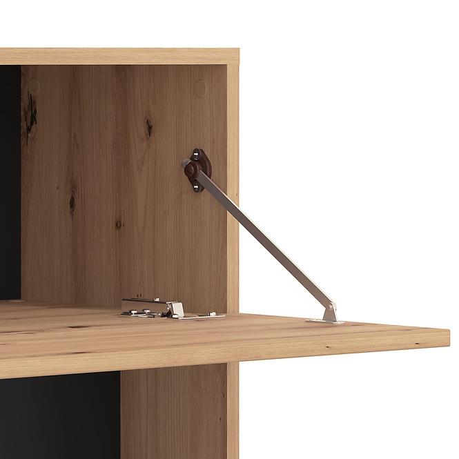 Szekrény Orense Artisan/Fekete 11008243,13