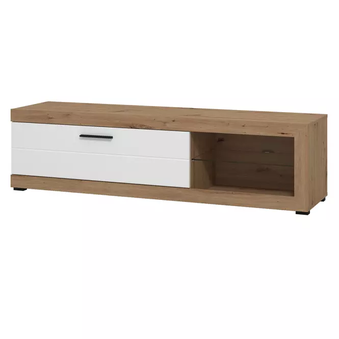 Szekrény Remo Artisan/Fehér 11013493,3