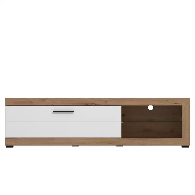 Szekrény Remo Artisan/Fehér 11013493,4