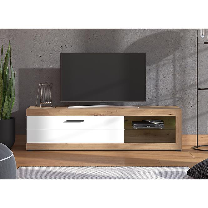 Szekrény Remo Artisan/Fehér 11013493