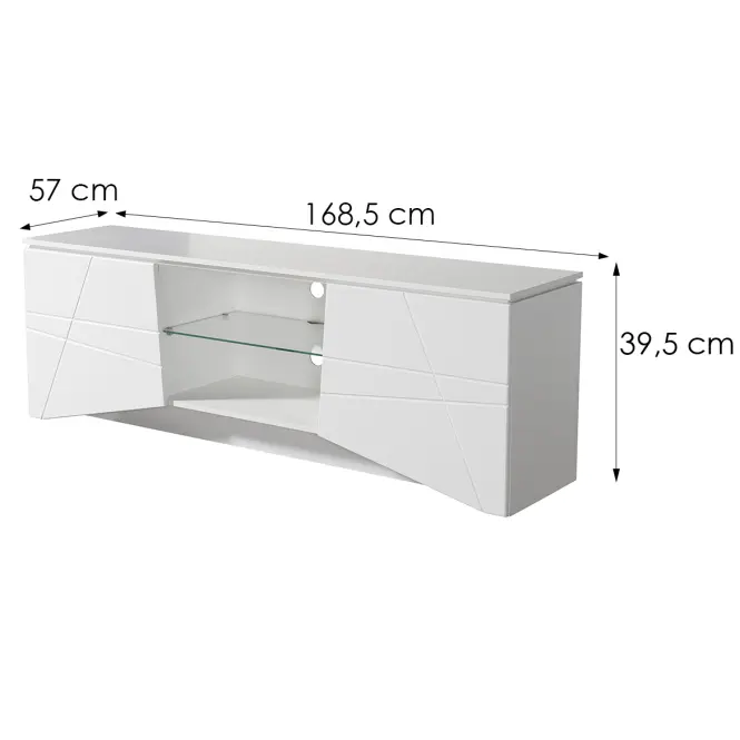 Szekrény Cadiz Fehér 11008372,2