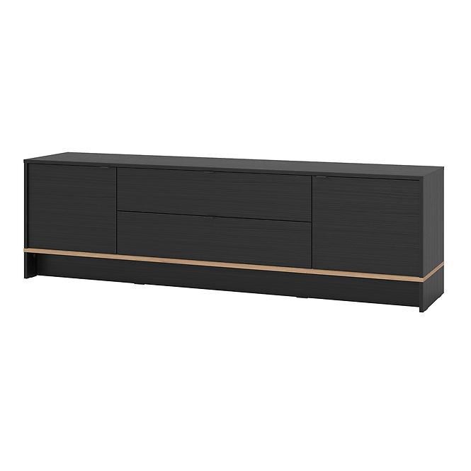 Szekrény Lille Fekete/Artisan 11013344,3