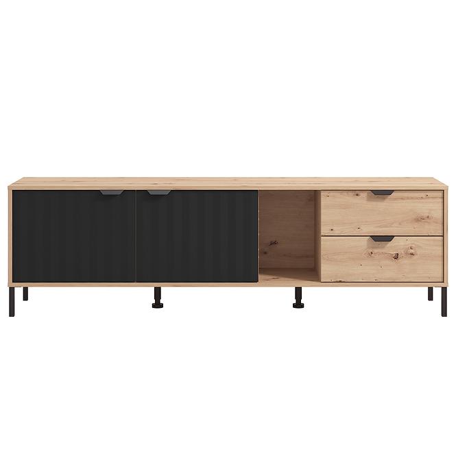 Szekrény Vandea Artisan/Fekete 11013380