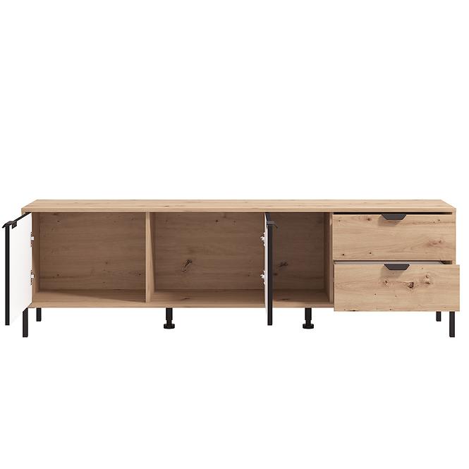 Szekrény Vandea Artisan/Fekete 11013380