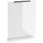 Ajtó mosogatógéphez Basti B60 60x80x2 1D0S fehér