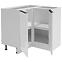 Sarok konyhaszekrény Basti B90 90x84x90 2D0S 8NN fehér,3