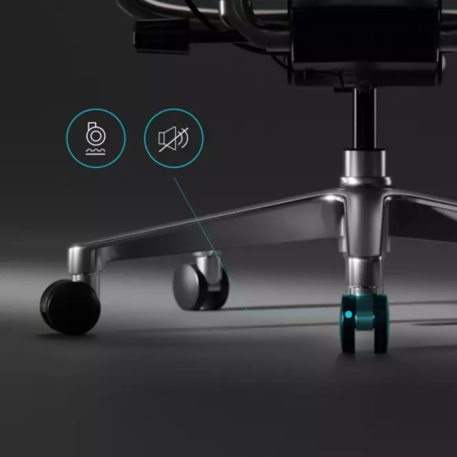Irodai szék Brave V-Kinetic Fekete