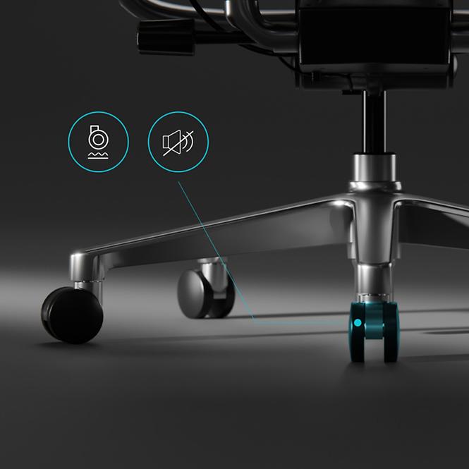 Irodai szék Brave V-Kinetic Fekete