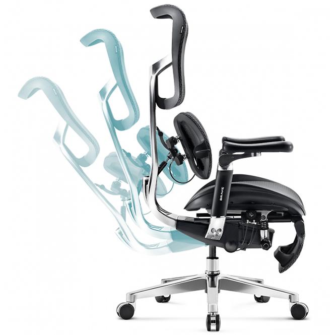 Irodai szék Brave V-Kinetic Fekete