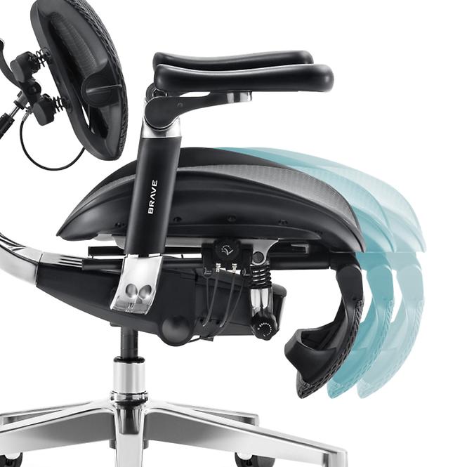 Irodai szék Brave V-Kinetic Fekete