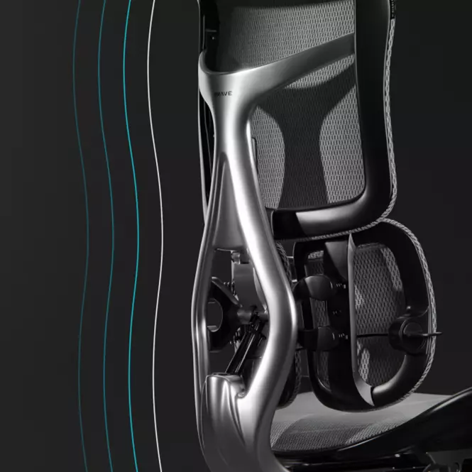 Irodai szék Brave V-Kinetic Fekete