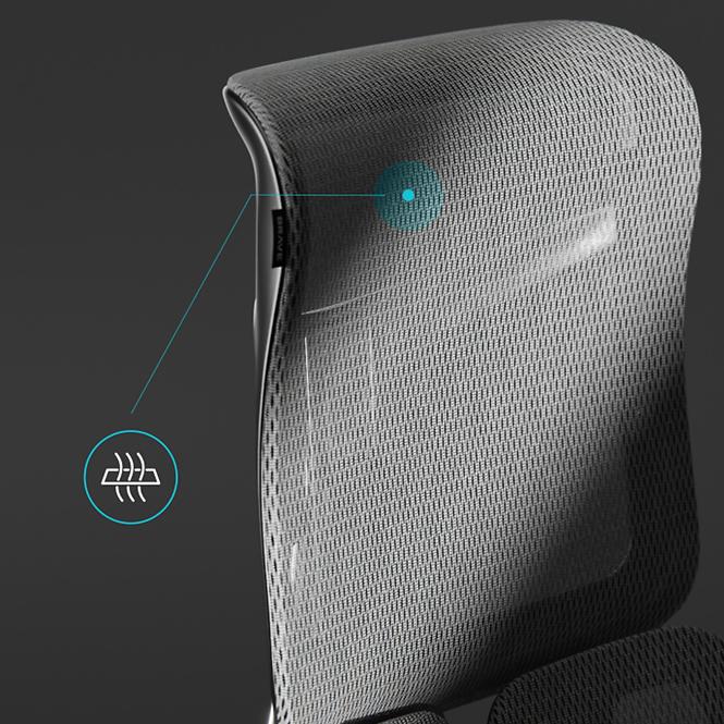 Irodai szék Brave V-Kinetic Fekete
