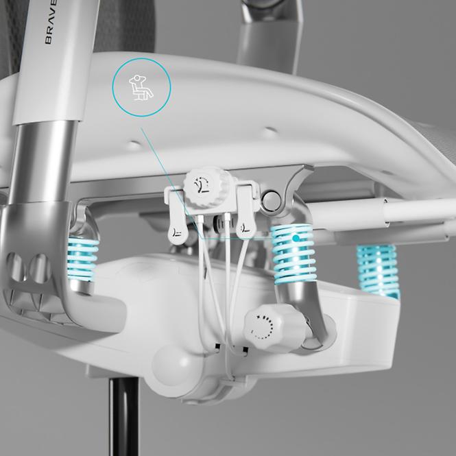 Irodai szék Brave V-Kinetic Šedá
