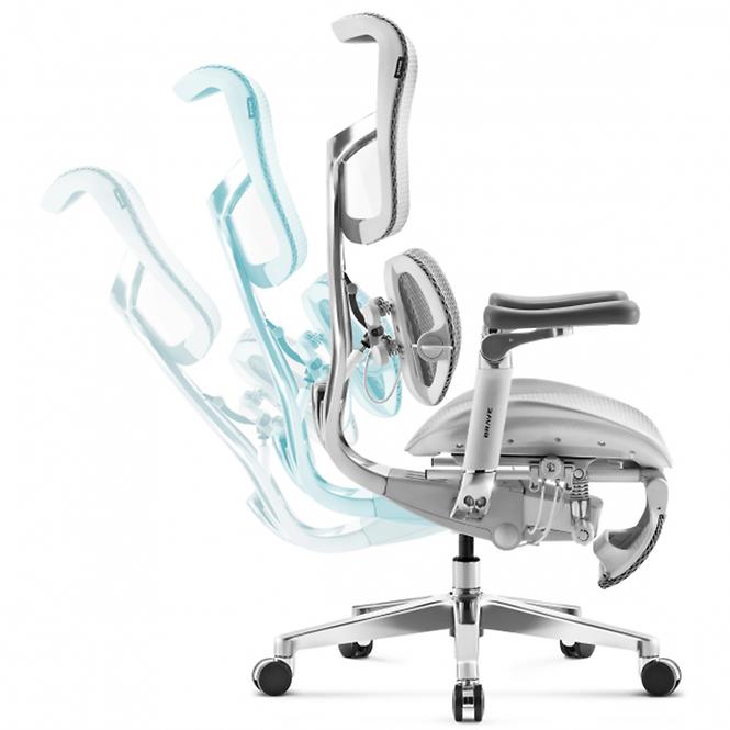 Irodai szék Brave V-Kinetic Šedá,4