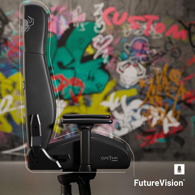 Gamer szék Diablo X-Custom Nomral Fekete,13