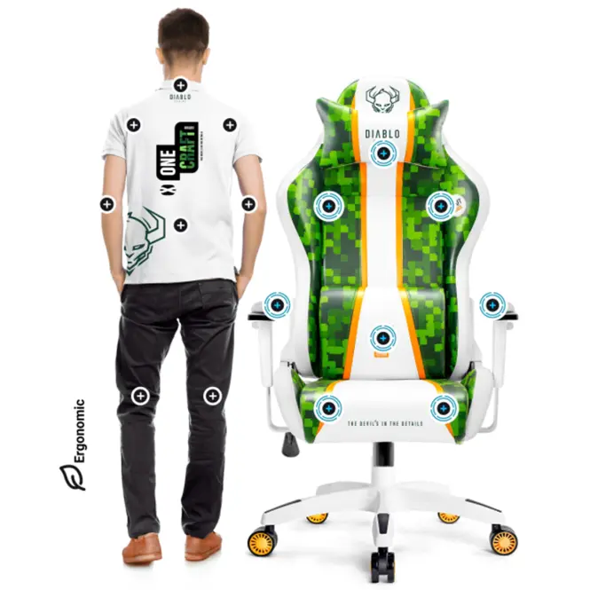 Gamer szék Normal Diablo X-One 2.0 Craft,9