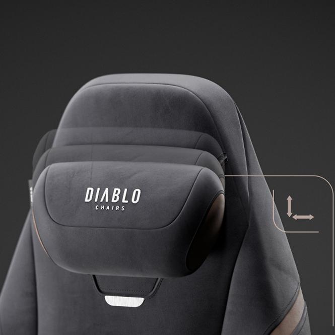 Gamer szék Diablo X-Eye 2.0 Fekete