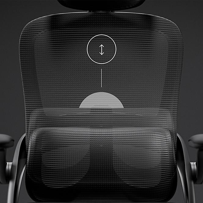Irodai szék Diablo V-Light Fekete