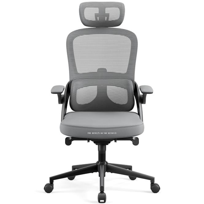 Irodai szék Diablo V-Light Šedá,3