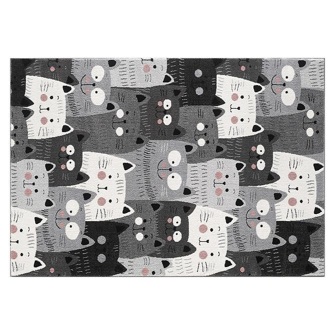 Szőnyeg Frisee Soft Kids 1,33/1,9 F0711 szürke