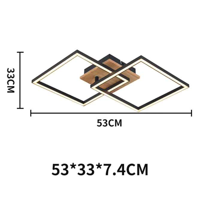 Lámpa Alma 2K WOOD AC-AL2KWOL 20W PL2,4