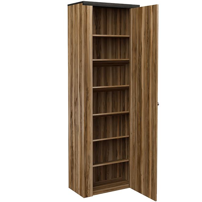 Szekrény Larona 1D 88 satin nussbaum