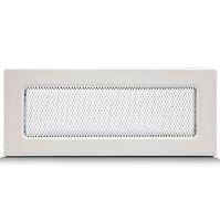 Kéményrács fehér redőnyök nélkül 10.5X25 4F11250W
