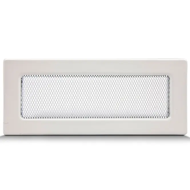 Kéményrács fehér redőnyök nélkül 10.5X25 4F11250W