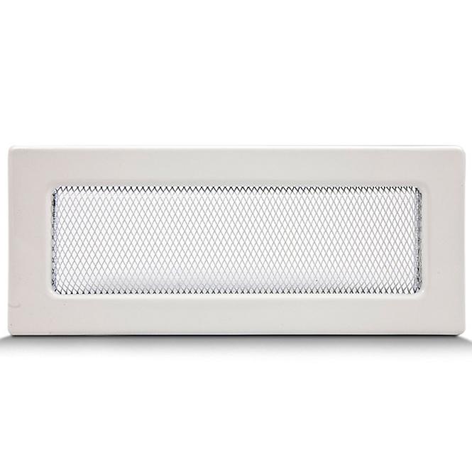 Kéményrács fehér redőnyök nélkül 10.5X25 4F11250W