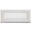 Kéményrács fehér redőnyök nélkül 10.5X25 4F11250W