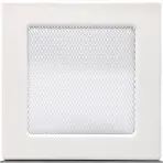 Kéményrács fehér redőnyök nélkül 17X17 4F1717OW