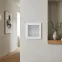 Kéményrács fehér redőnyök nélkül 17X17 4F1717OW,4
