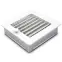 Kéményrács fehér rolóval 17X17 4F1717ZW,2
