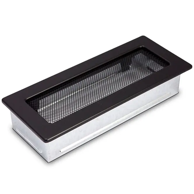 Kéményrács fekete redőnyök nélkül 10.5X25 4F11250D,2
