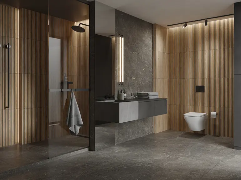 Csempe Boseli Wood Beige Structure 29,8/59,8 Rect.,5