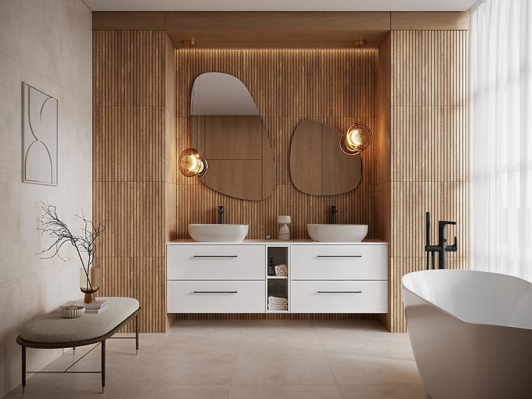 Boseli Wood Light Brown Structure 29,8/59,8 Rect.,5