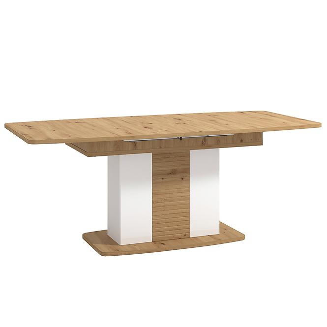 Asztal Bretagna Artisan/fehér 11012139,3